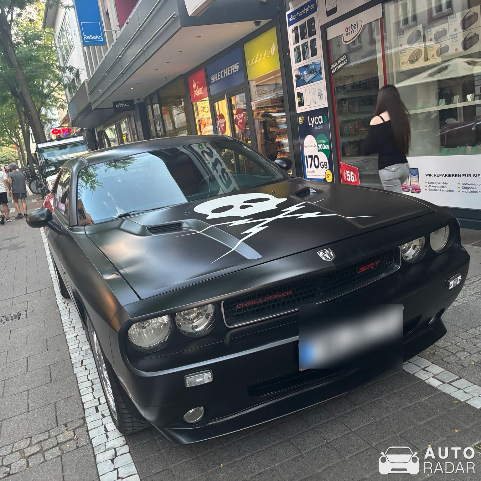Dodge Challenger SRT-8 spotted in Darmstadt