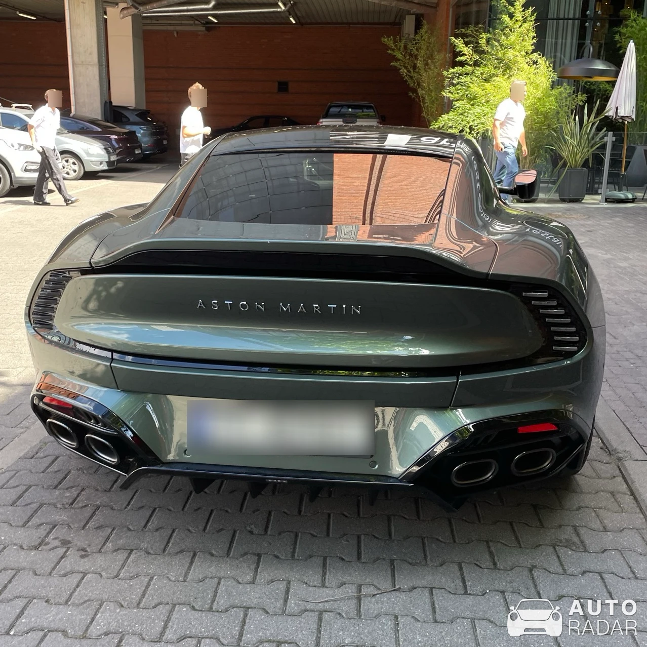 Aston Martin Vanquish 2025 spotted in Poznań