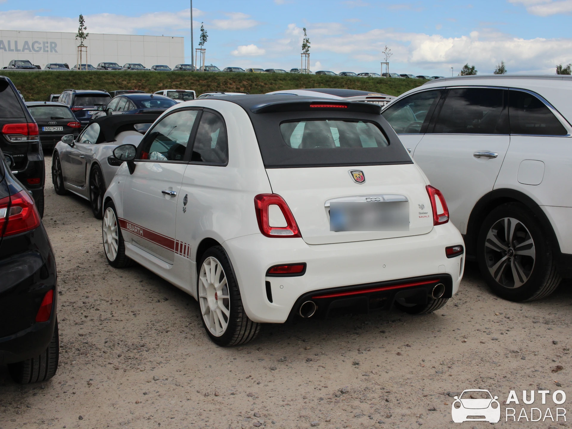 Abarth 595 Competizione 70th Anniversary Edition spotted in Oberlungwitz