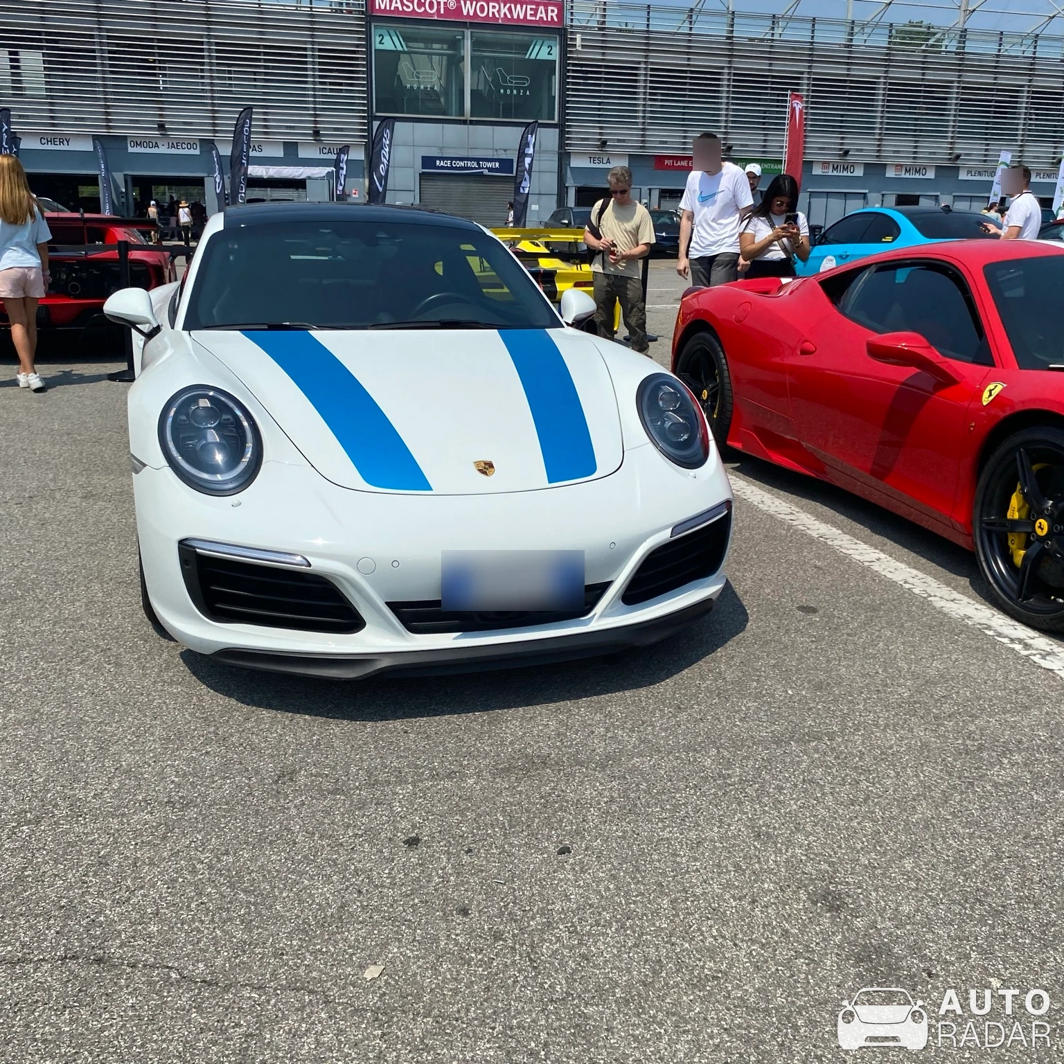 Porsche 991 Targa 4S MkII spotted in Monza