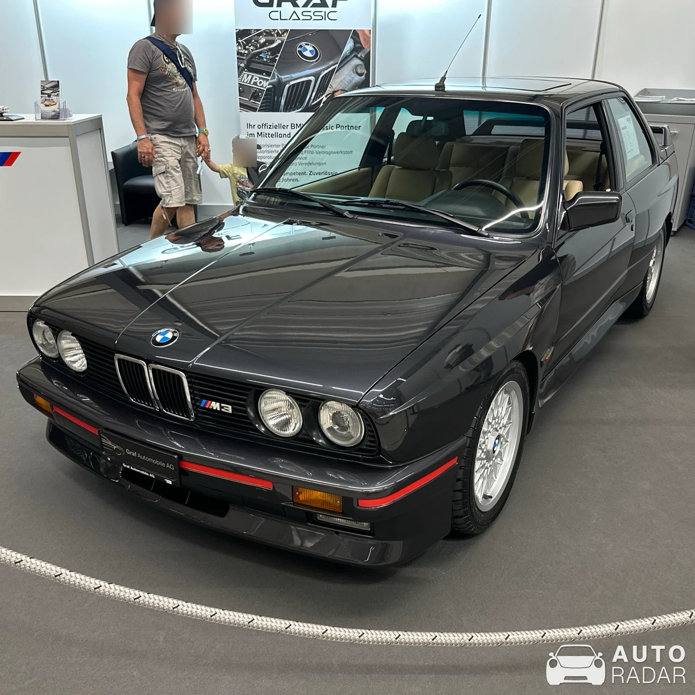 BMW M3 E30 Sport Evolution spotted in Luzern
