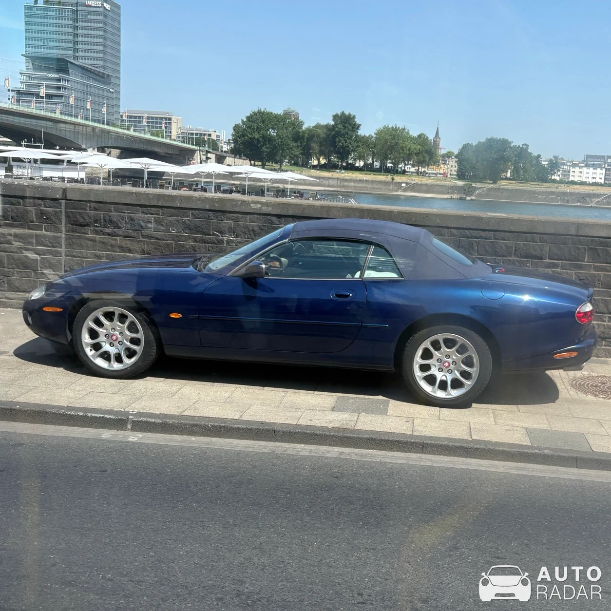 Jaguar XKR Convertible spotted in Köln