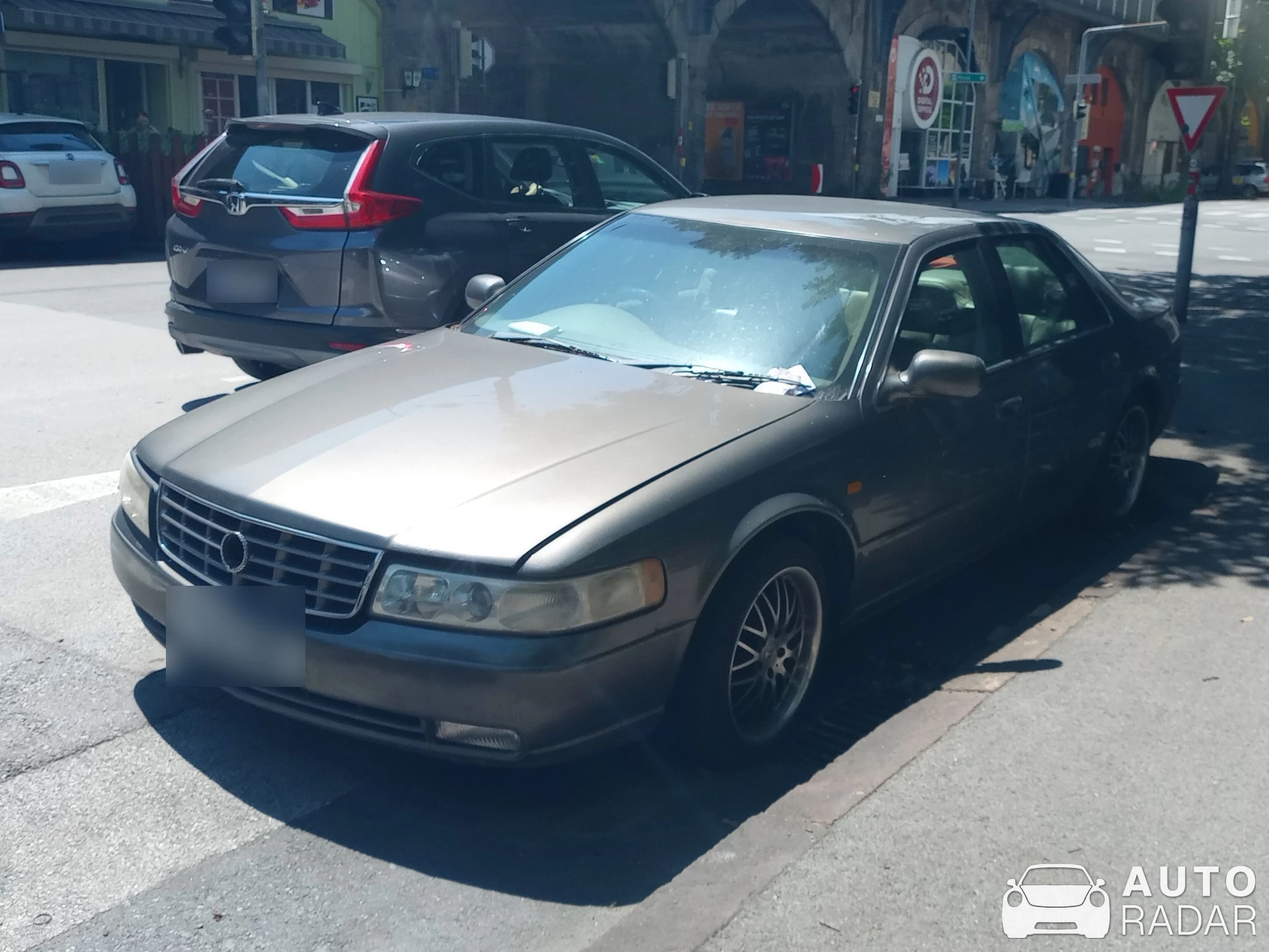 Cadillac STS spotted in Innsbruck