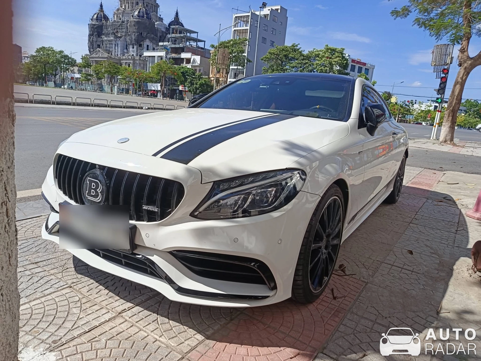 Mercedes-AMG C 63 Coupé C205 spotted in Việt Trì