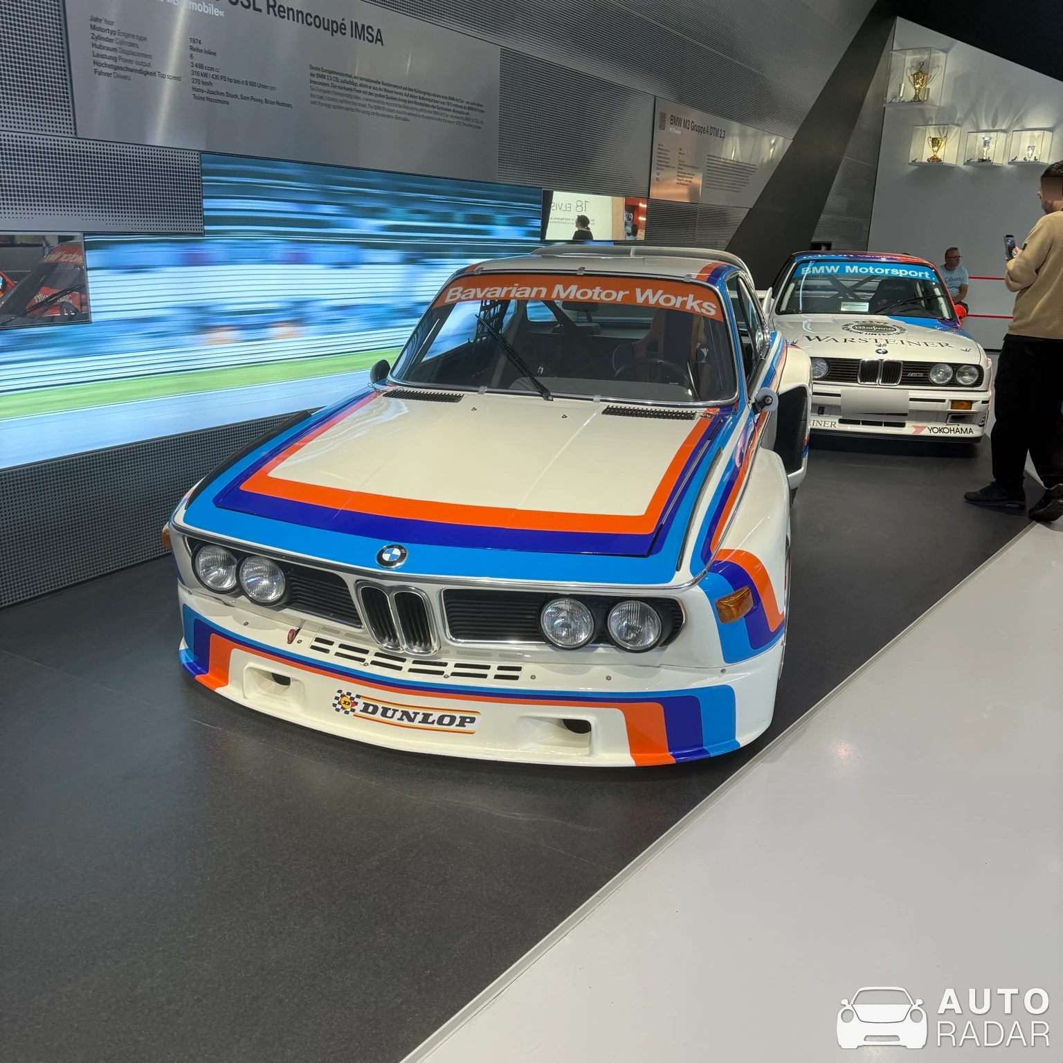 BMW 3.0 CSL E9 Renncoupé IMSA spotted in München