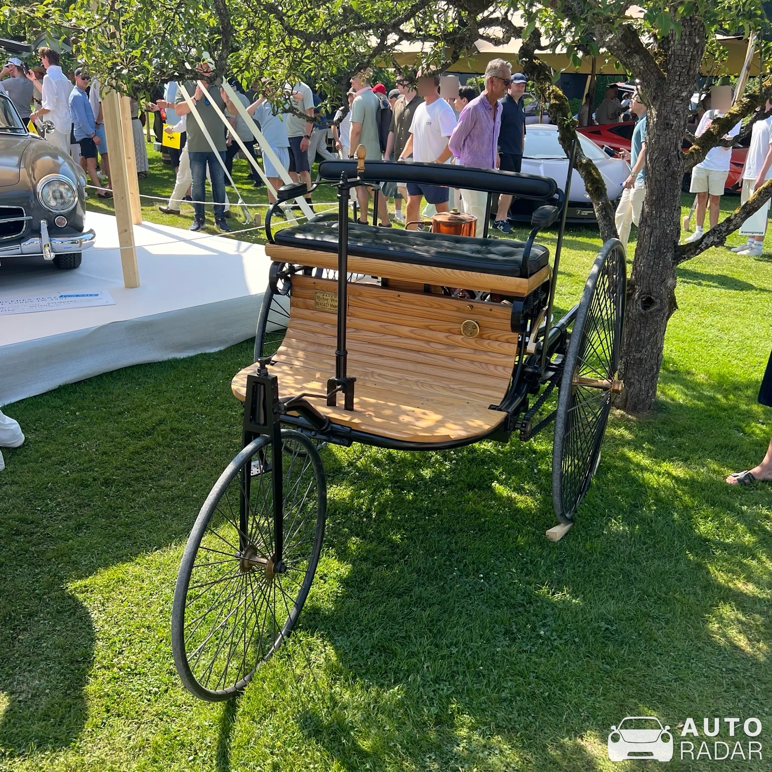 Mercedes Patent-Motorwagen spotted in Båstad