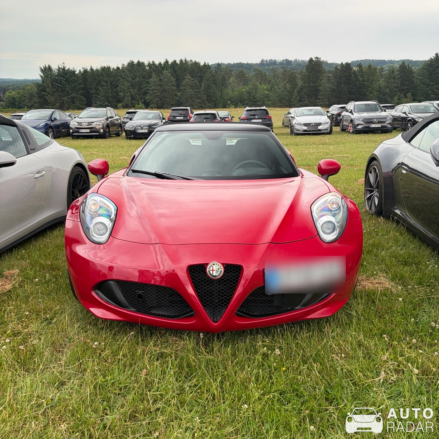 Alfa Romeo 4C Spider spotted in Silkeborg