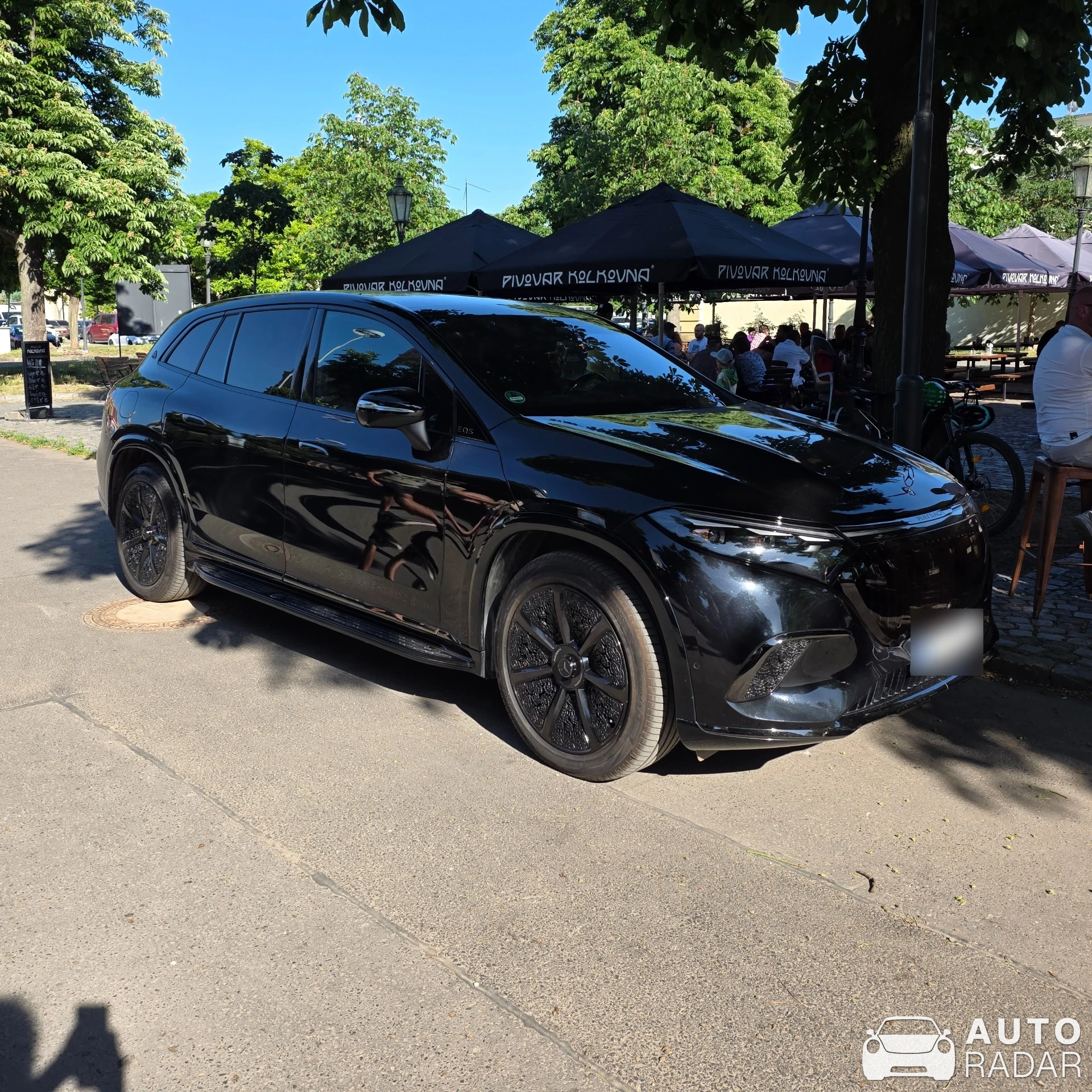 Mercedes-Maybach EQS SUV spotted in Praha