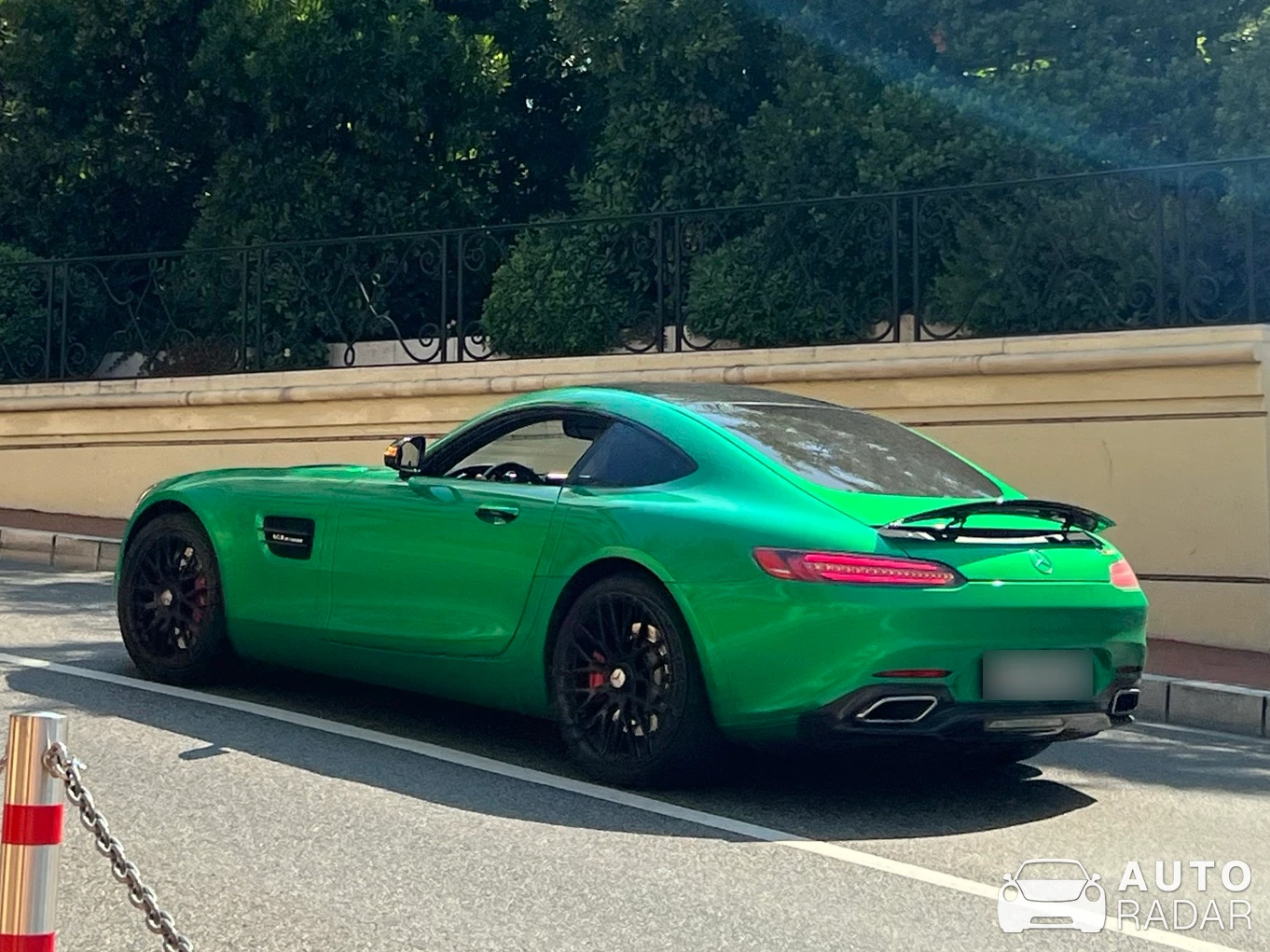 Mercedes-AMG GT C190 spotted in Monaco