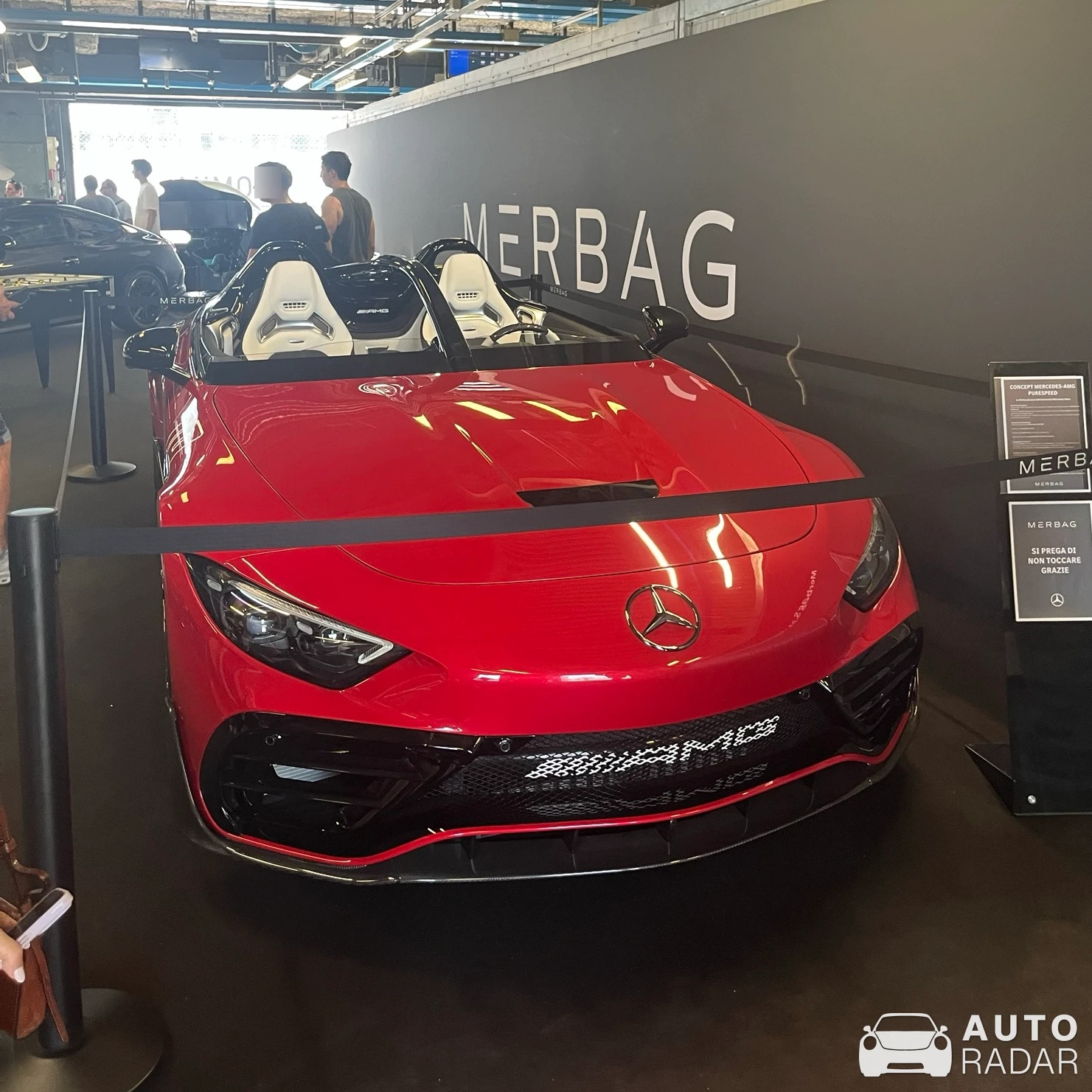Mercedes-AMG PureSpeed spotted in Monza