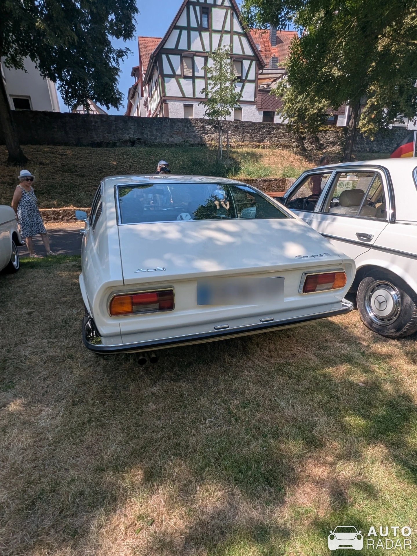 Audi 100 spotted in Hainburg