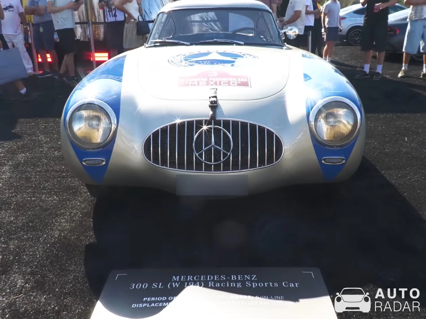 Mercedes-Benz 300SLR spotted