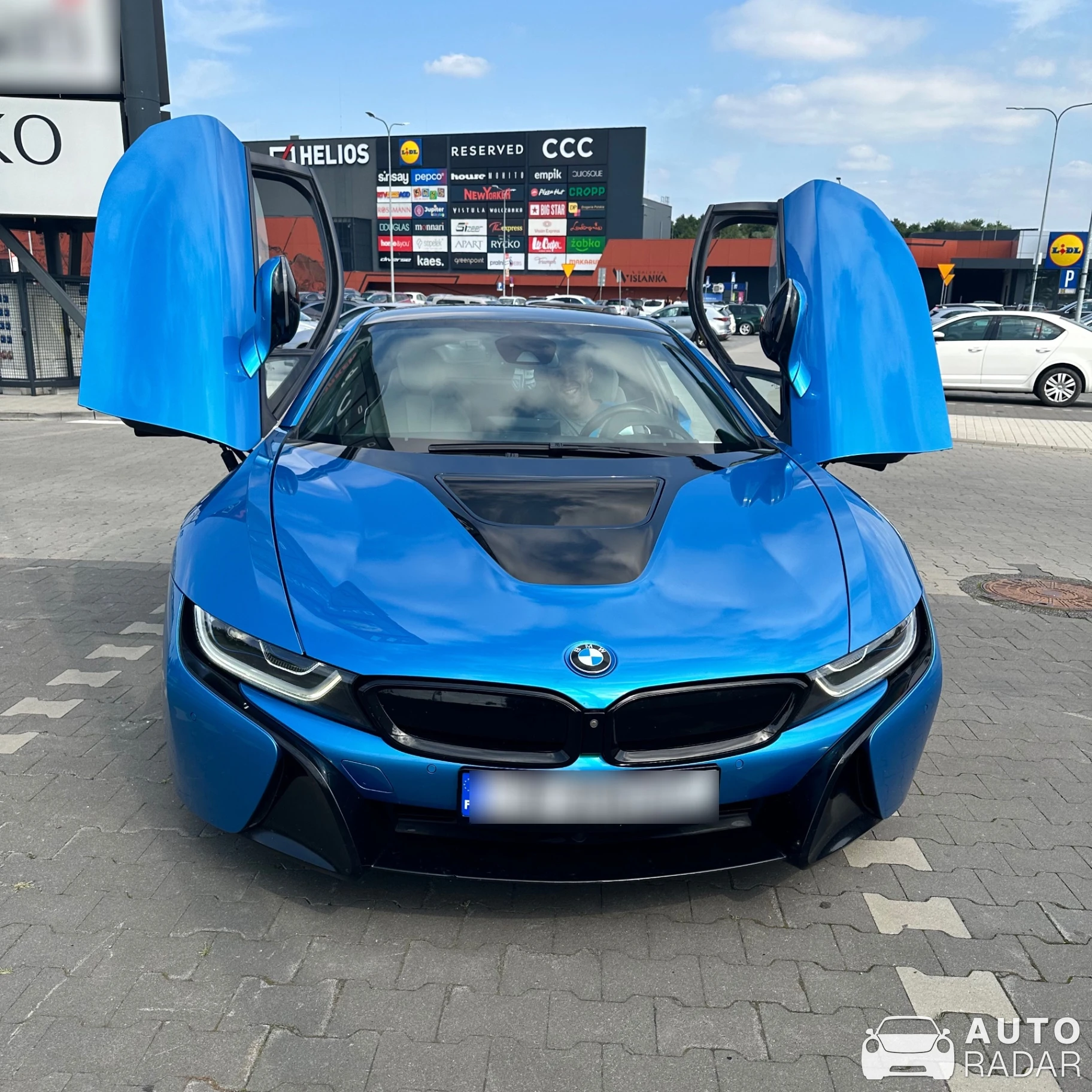 BMW i8 spotted in Żory, Poland