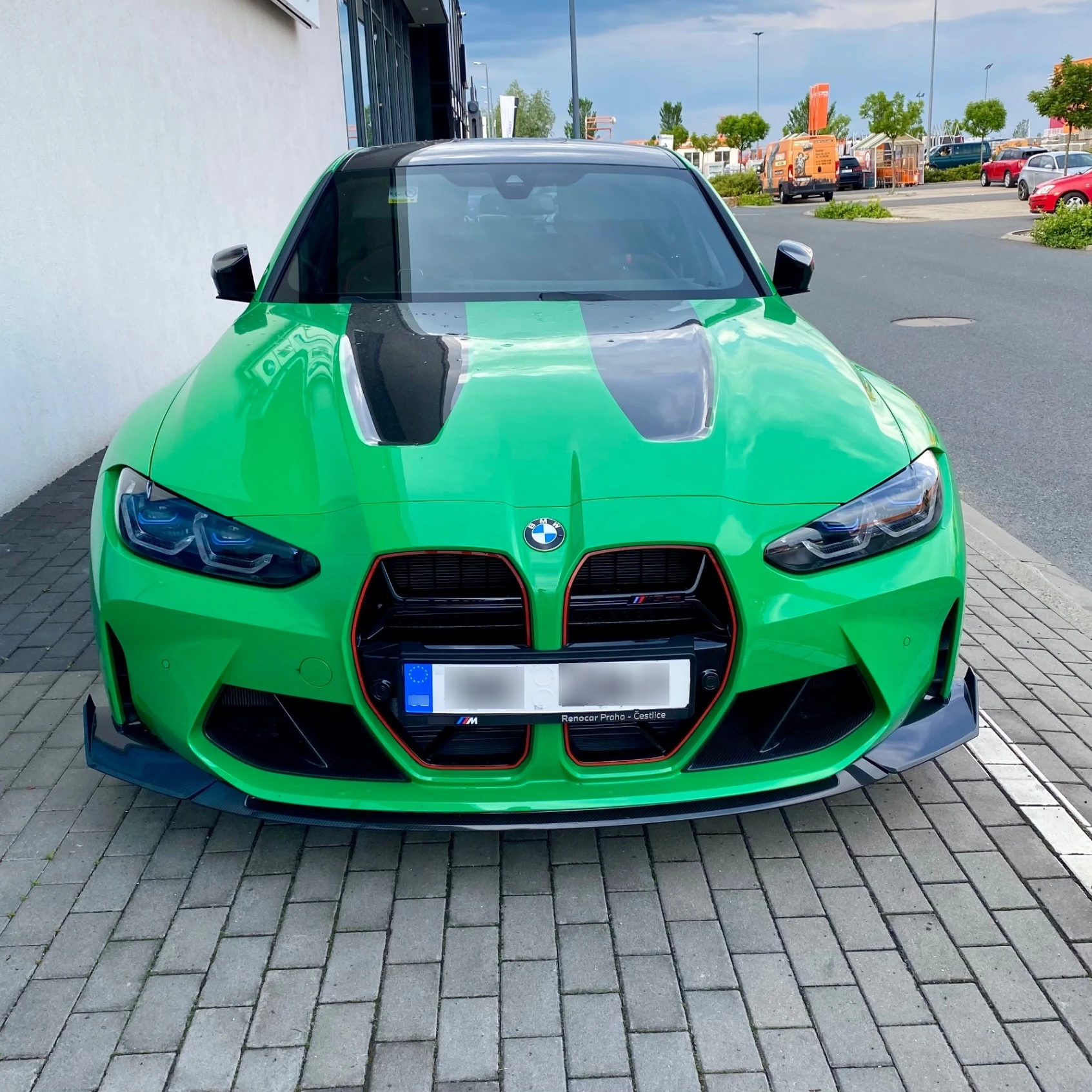 BMW M3 G80 CS spotted in Čestlice, Česko