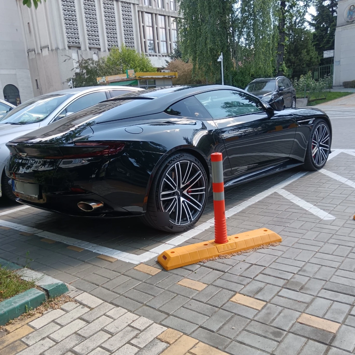 Aston Martin DB12 spotted in Pitești, România
