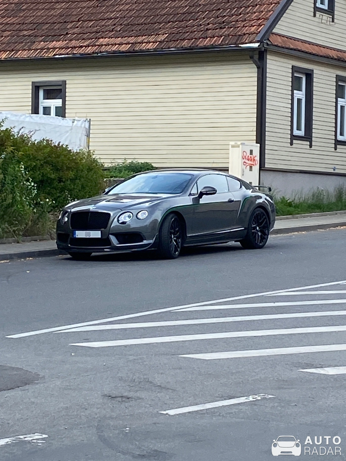 Bentley Continental GT3-R spotted in Vilnius, Lithuania