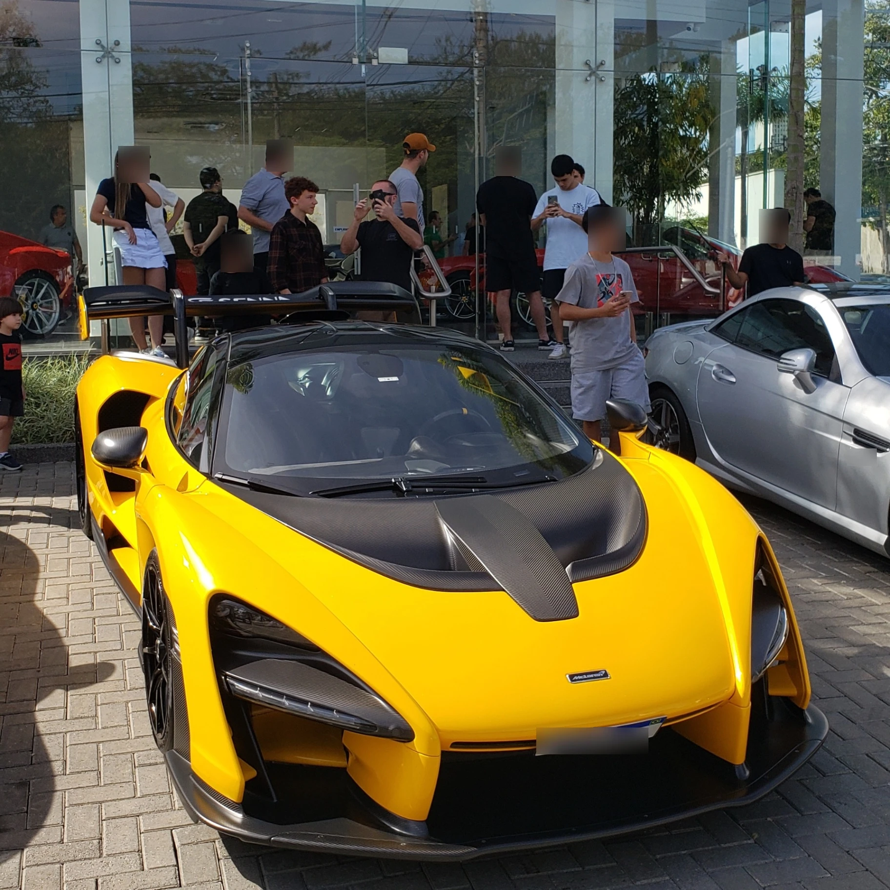 McLaren Senna spotted in Jardim América, Brazil