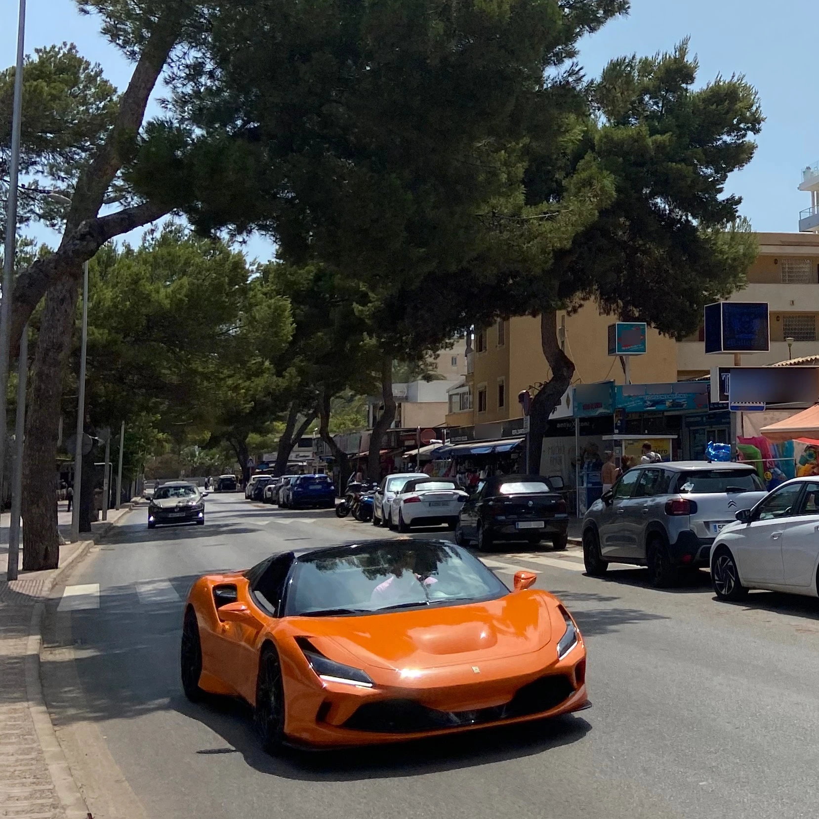 Ferrari F8 Spider spotted in Palmanova, Spain