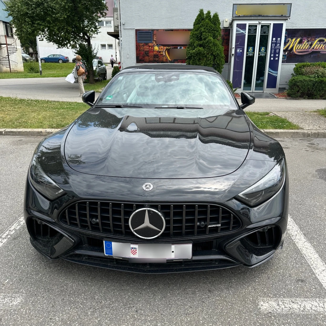 Mercedes-AMG SL 63 R232 spotted in Sesvete, Hrvatska