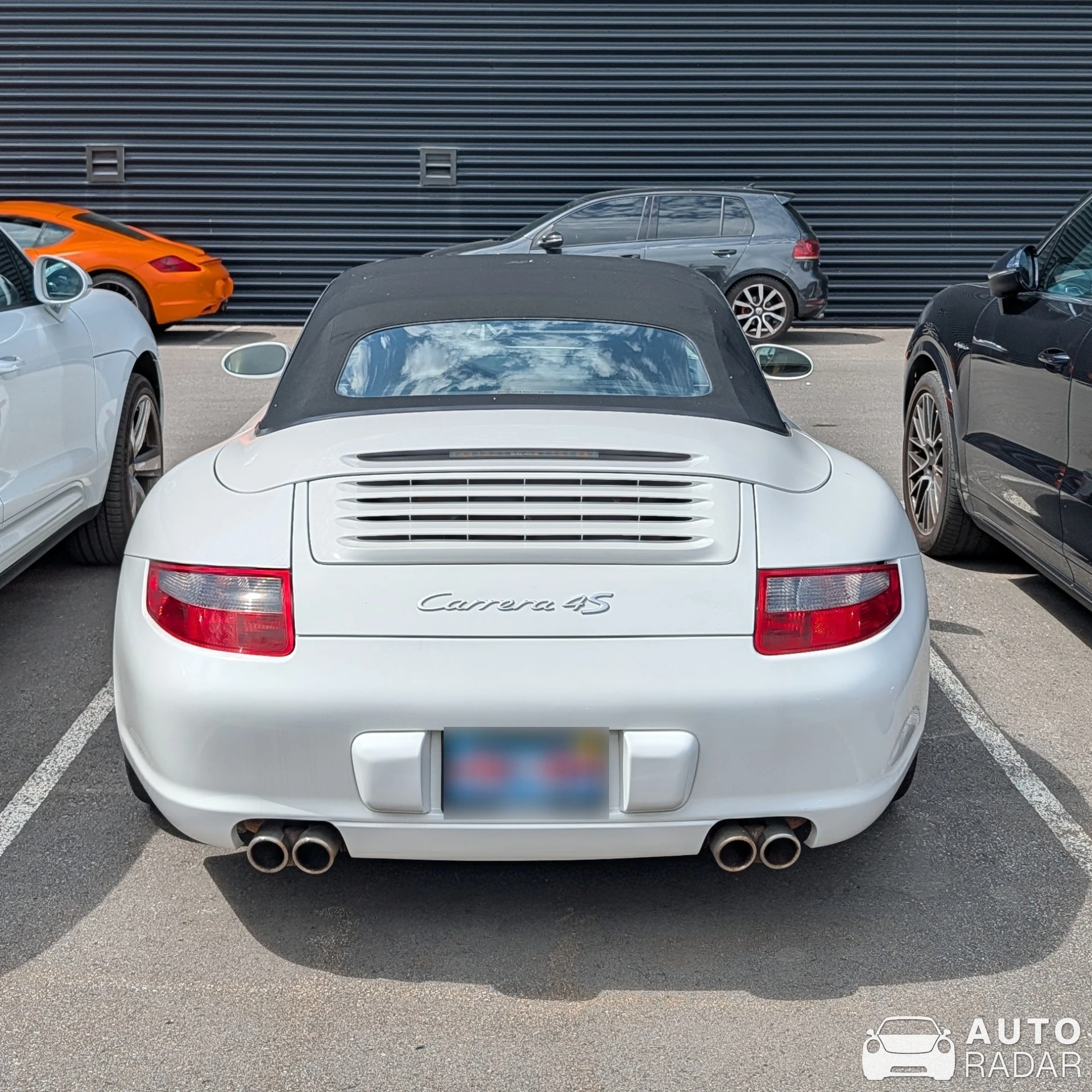 Porsche 997 Carrera 4S Cabriolet spotted in Ottawa