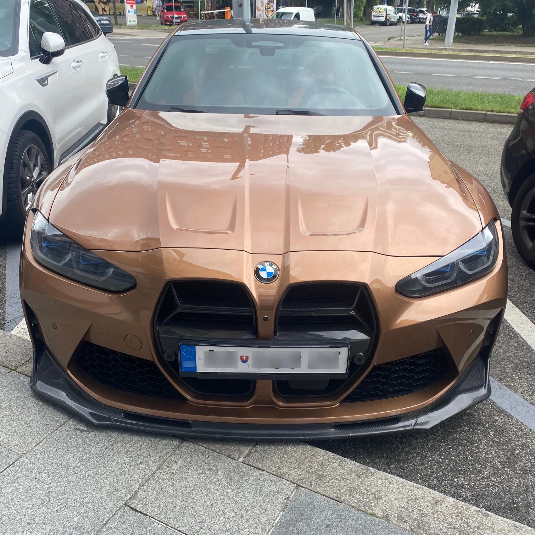 BMW M3 G80 Sedan Competition spotted in Bratislava, Slovakia