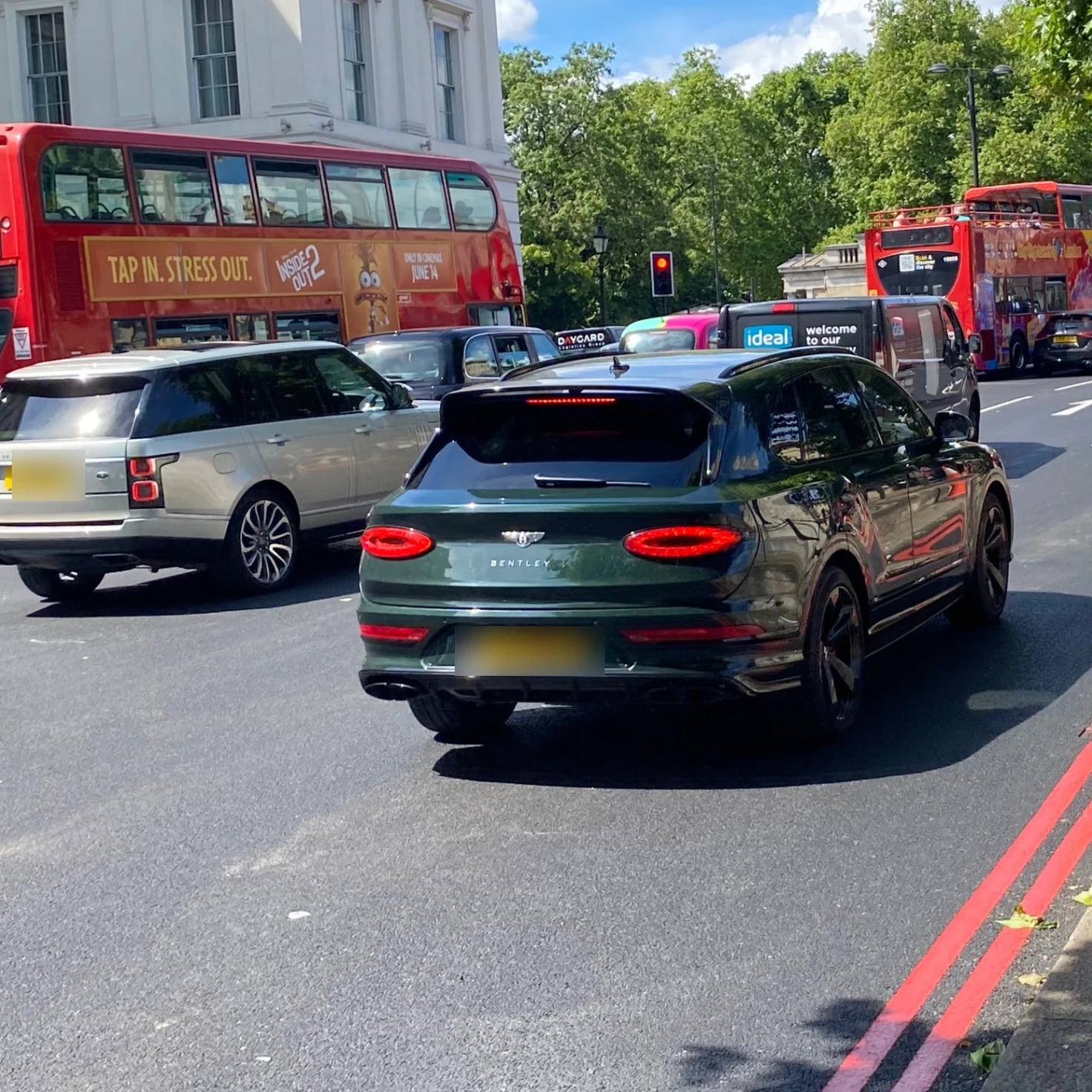 Bentley Bentayga spotted in Mayfair, United Kingdom