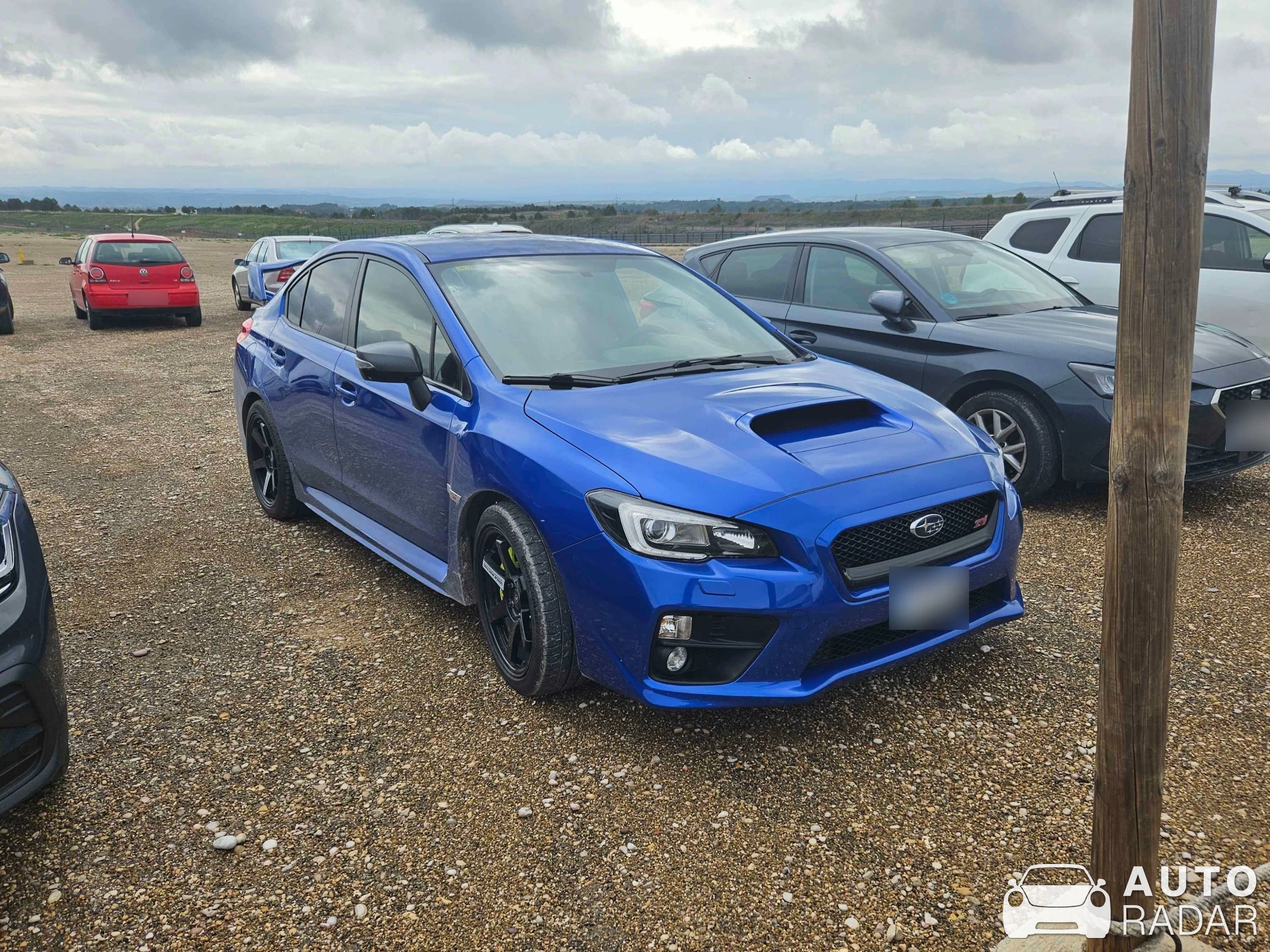 Subaru WRX spotted in Alcañiz