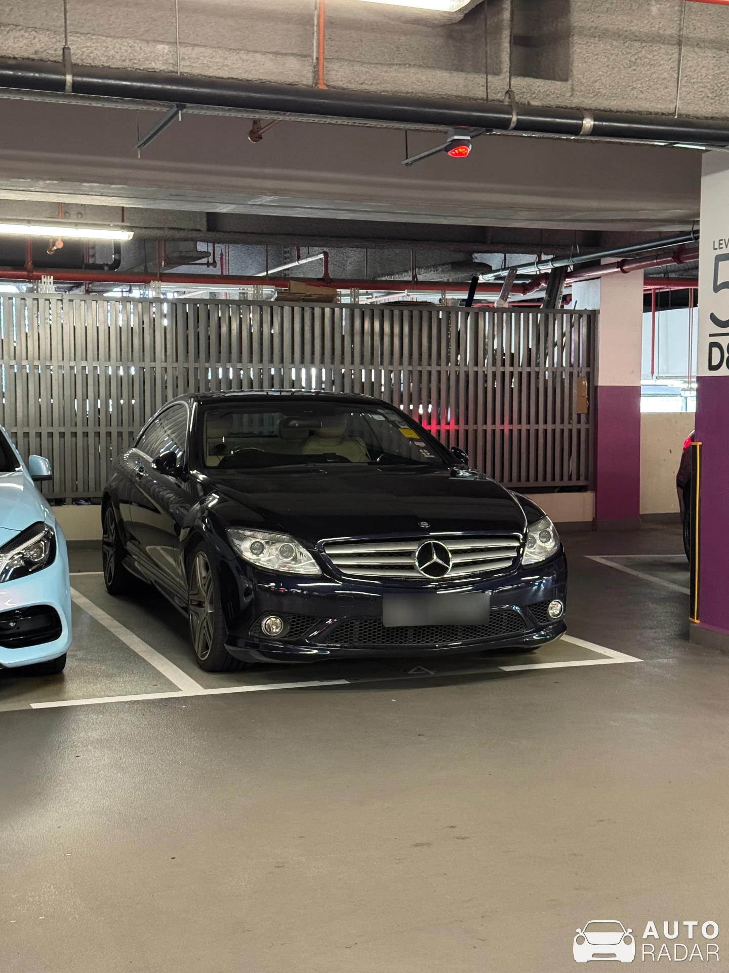 Mercedes-Benz CL spotted in Singapore