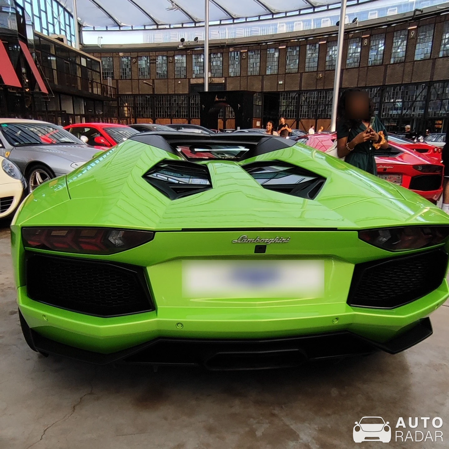 Lamborghini Aventador spotted in Düsseldorf, Germany