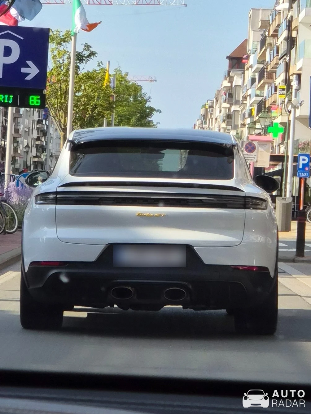 Porsche Cayenne Coupé Turbo GT spotted in Knokke-Heist