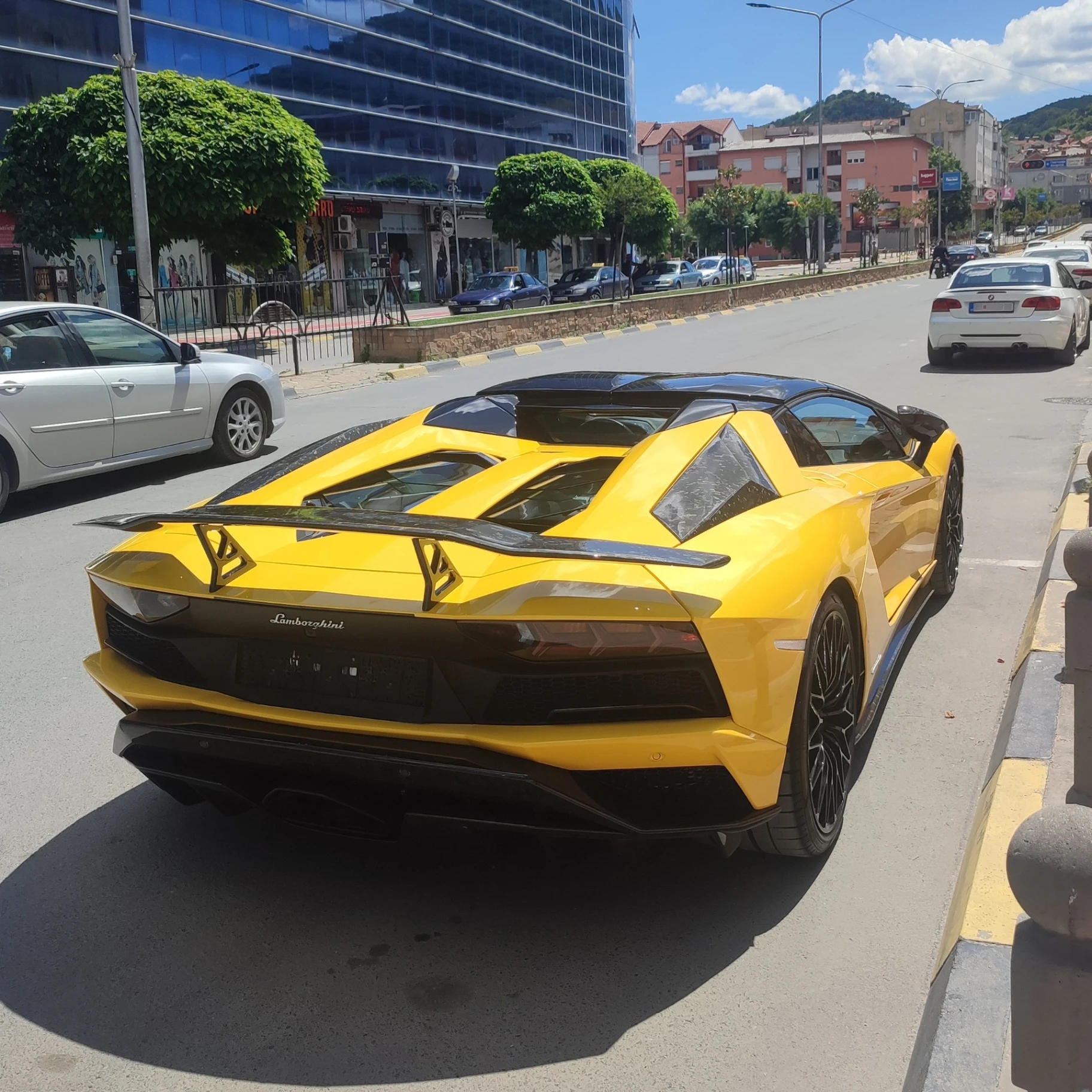 Lamborghini Aventador S LP740-4 Mansory spotted in Strumica, North Macedonia