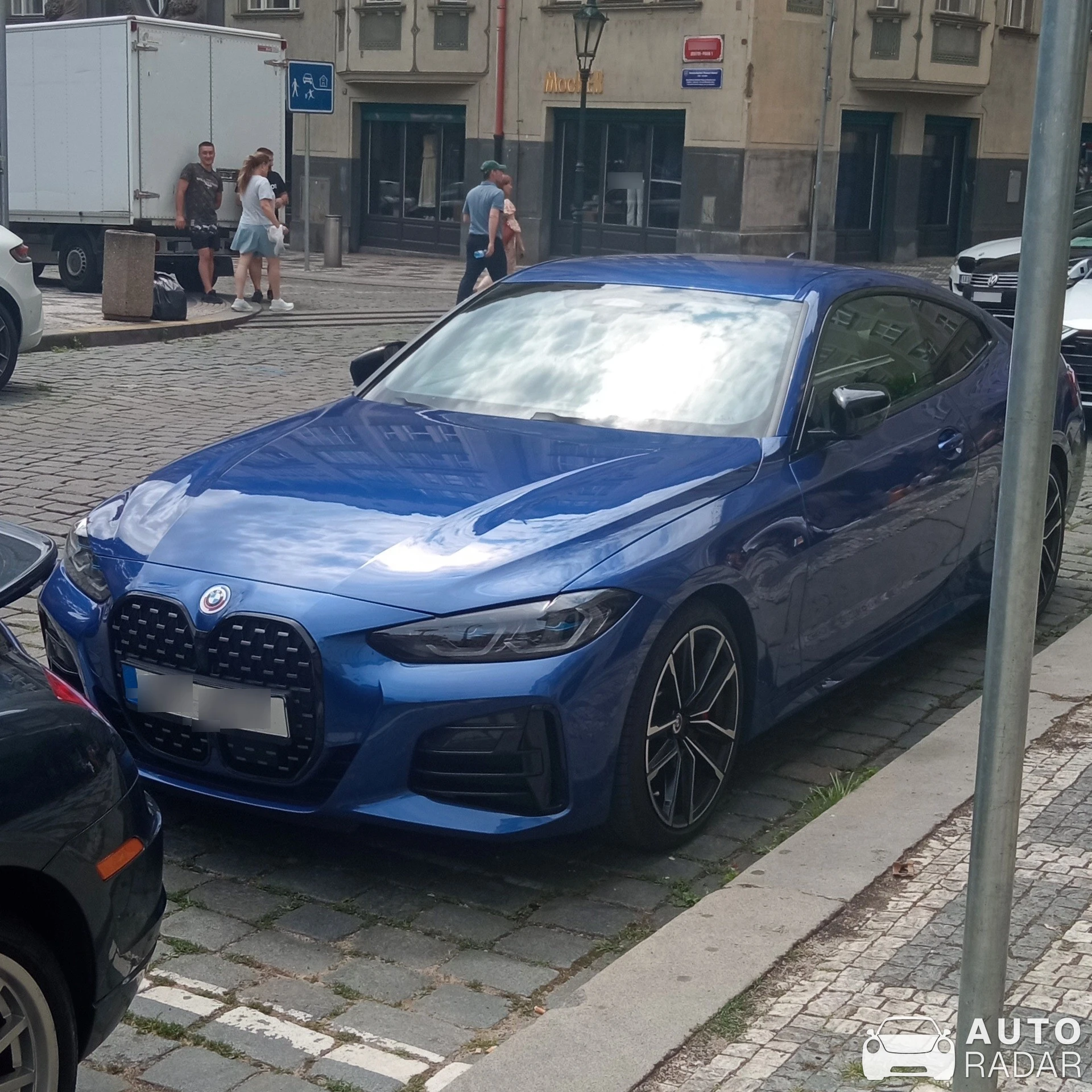BMW 4 Series spotted in Praha 1, Česko