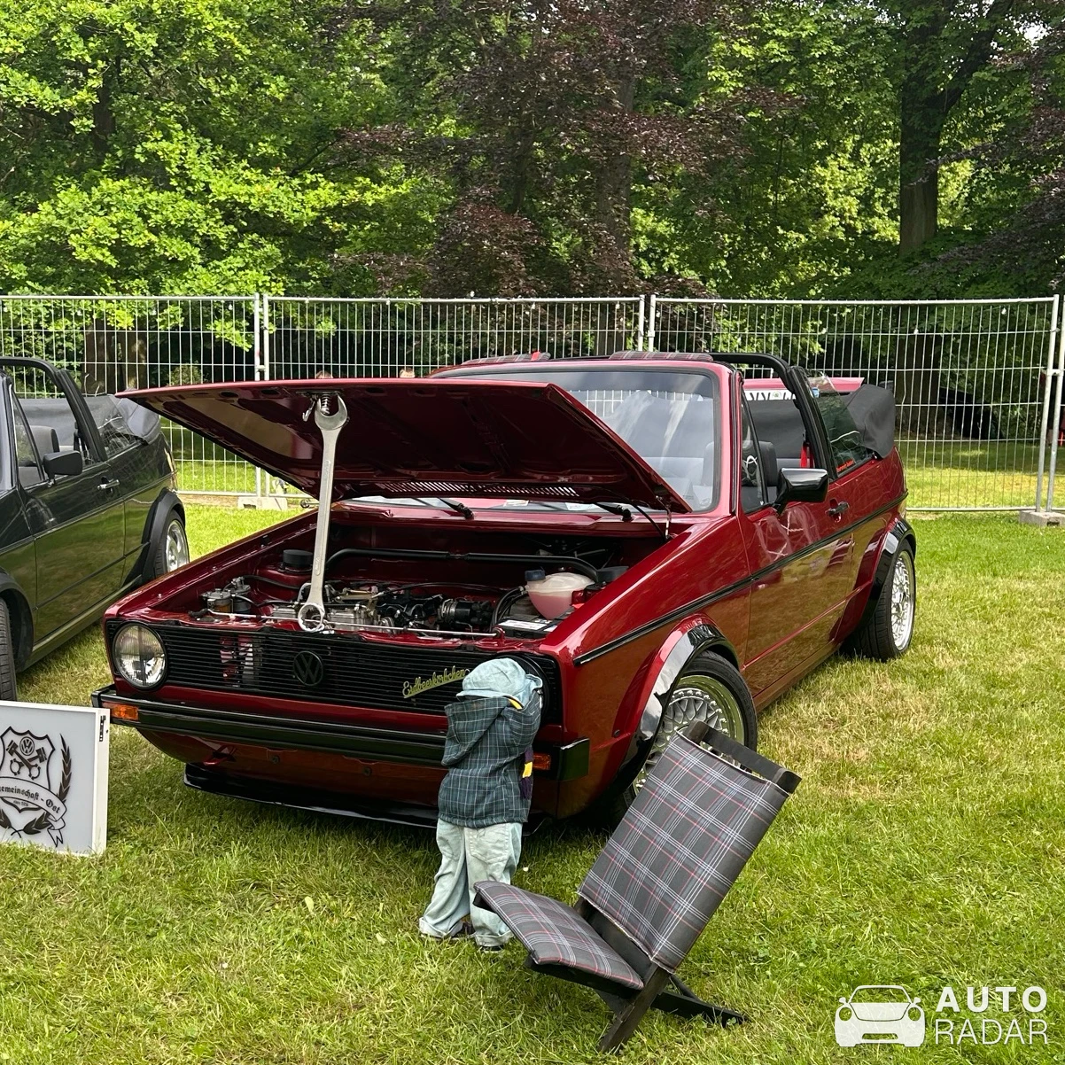 Volkswagen Golf Cabriolet MkI spotted in Lichtenstein/Sachsen