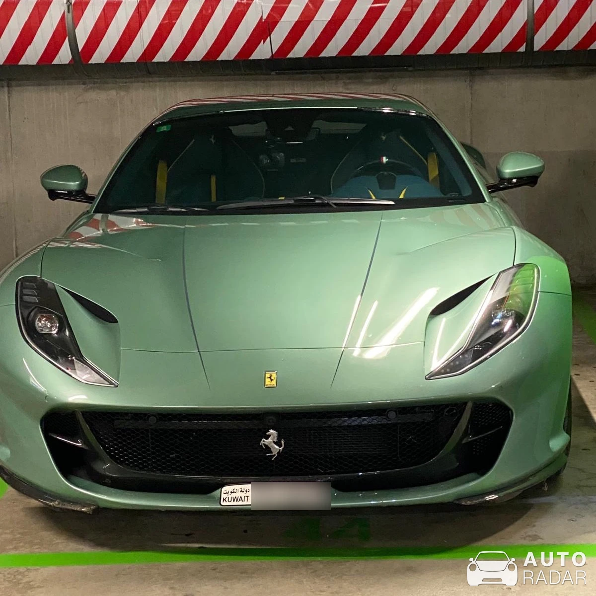 Ferrari 812 Superfast spotted in Val de Bagnes, Switzerland