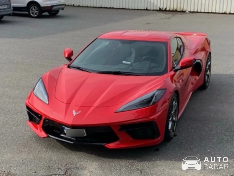 Chevrolet Corvette C8 Stingray Convertible spotted in Ensta, Sweden