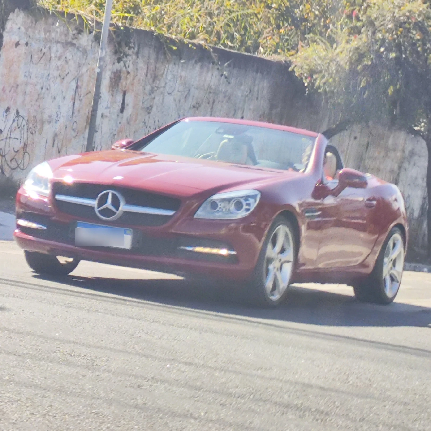Mercedes-Benz SLK-Klasse R172 spotted in São Paulo, Brazil