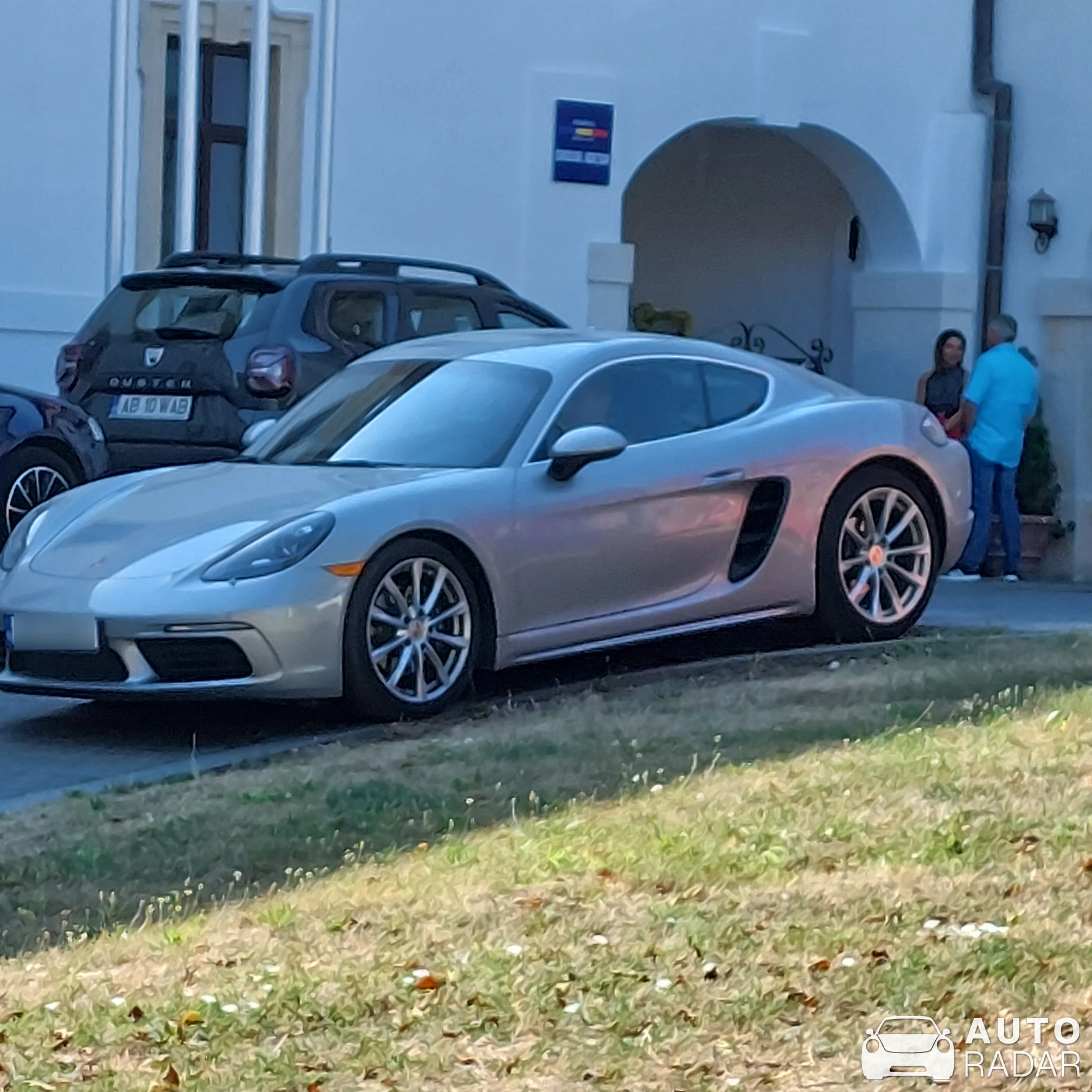 Porsche 718 Cayman S spotted in Alba Iulia, Romania