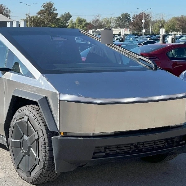 Tesla Cibertruck spotted in Zagreb, Hrvatska
