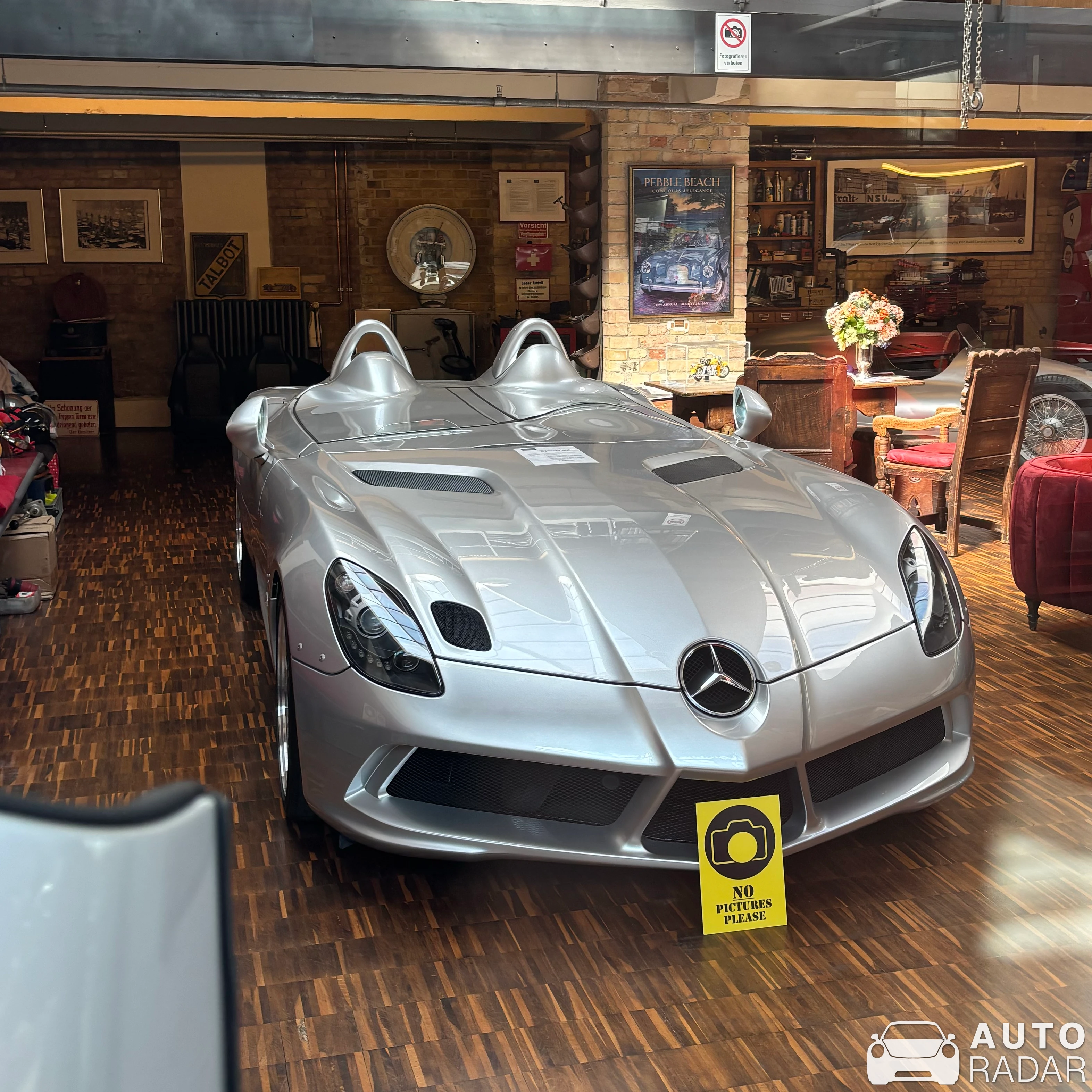 Mercedes-Benz SLR McLaren Stirling Moss spotted in Berliini