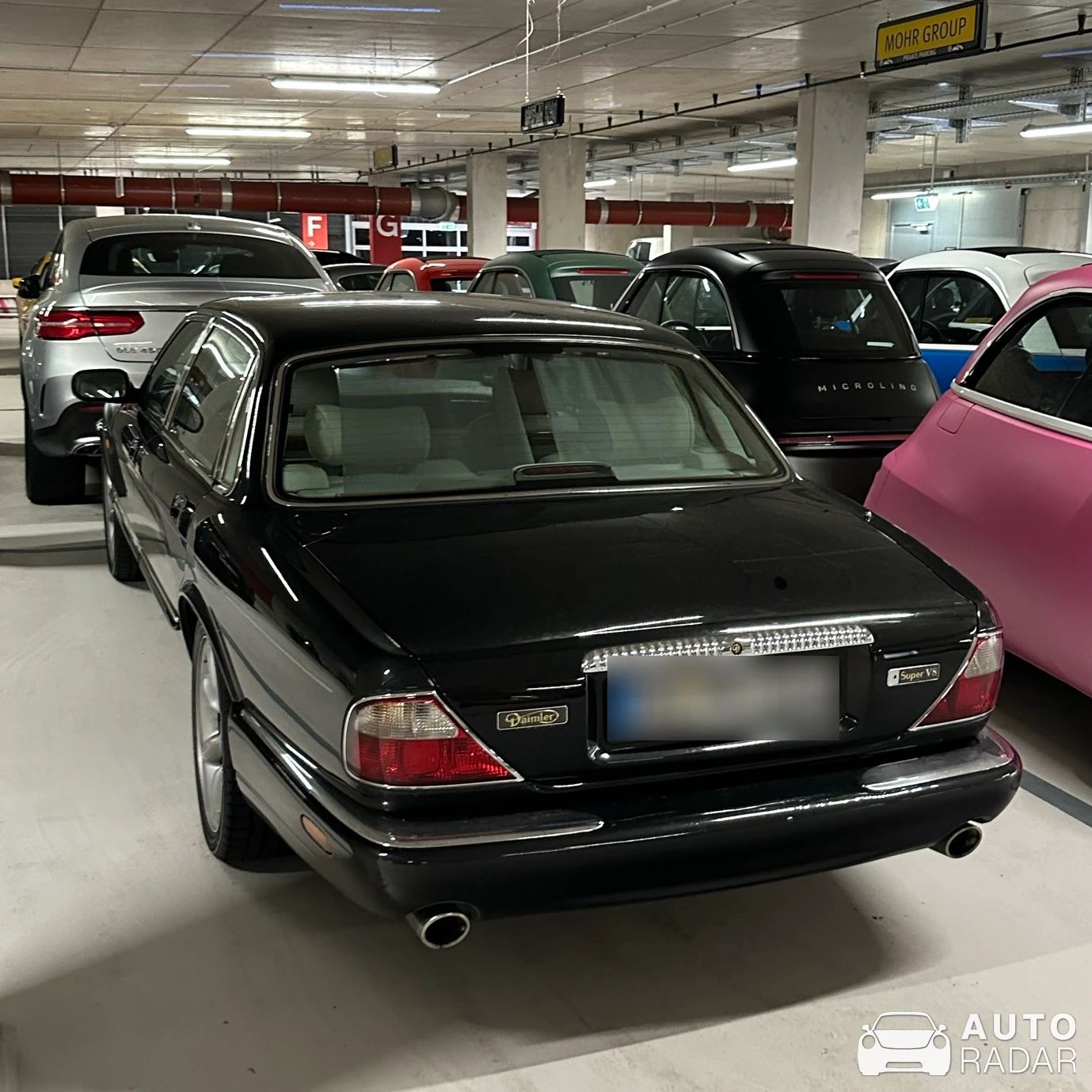 Daimler Super Eight spotted in München