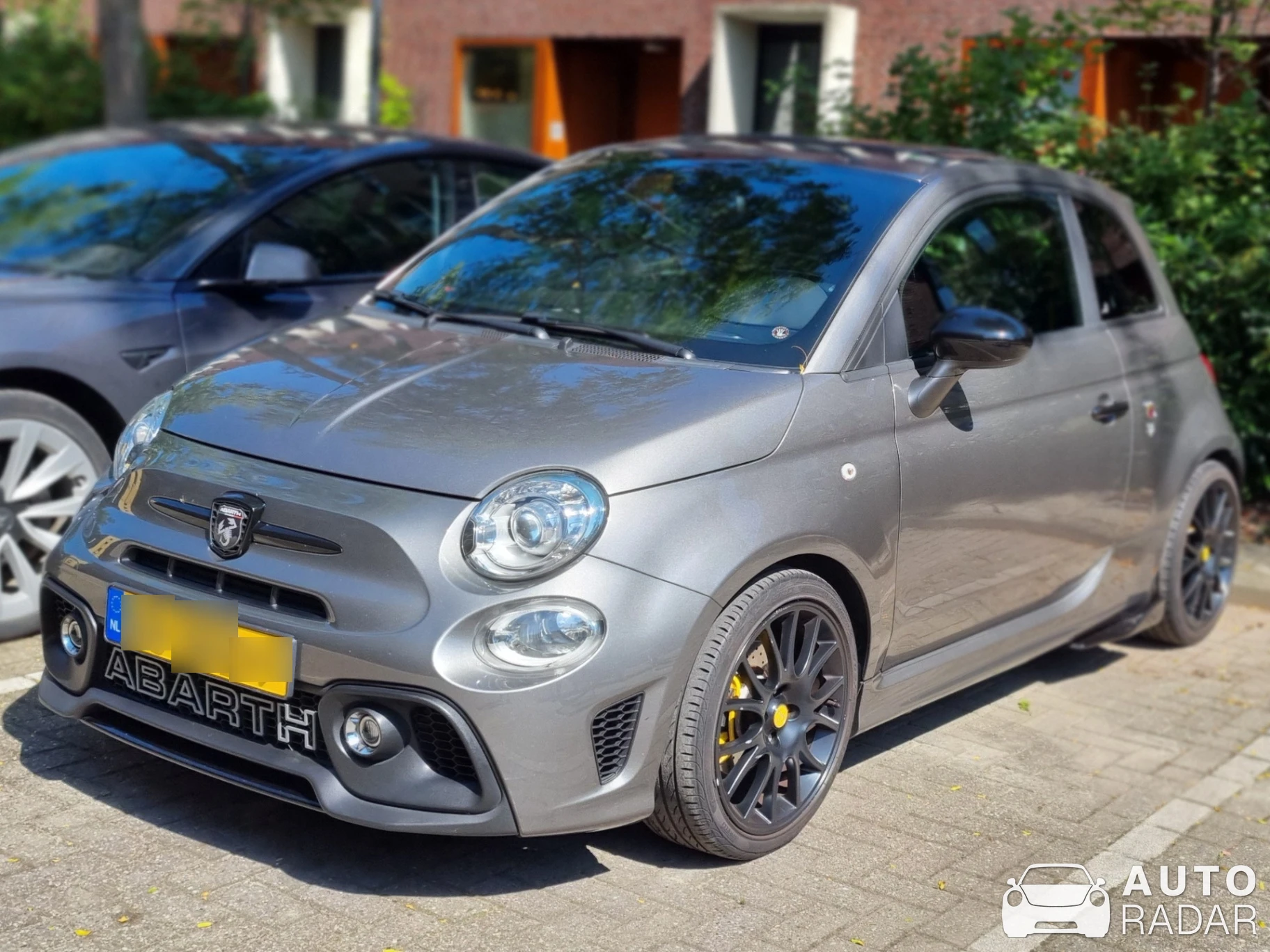 Abarth 500 spotted in Rotterdam, Netherlands