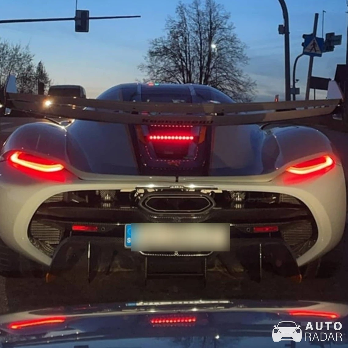 Koenigsegg Jesko spotted in Bratislava, Slovakia