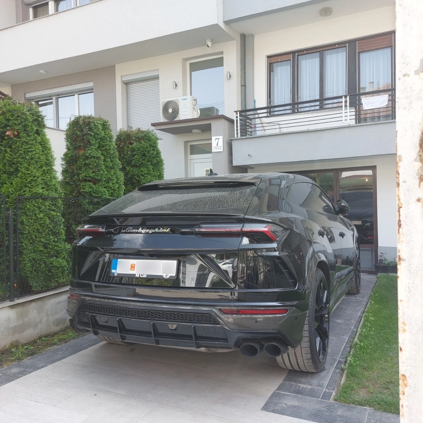 Lamborghini Urus spotted in Tetovo, North Macedonia