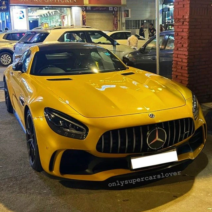 Mercedes-AMG GT S C190 spotted in Mumbai, India