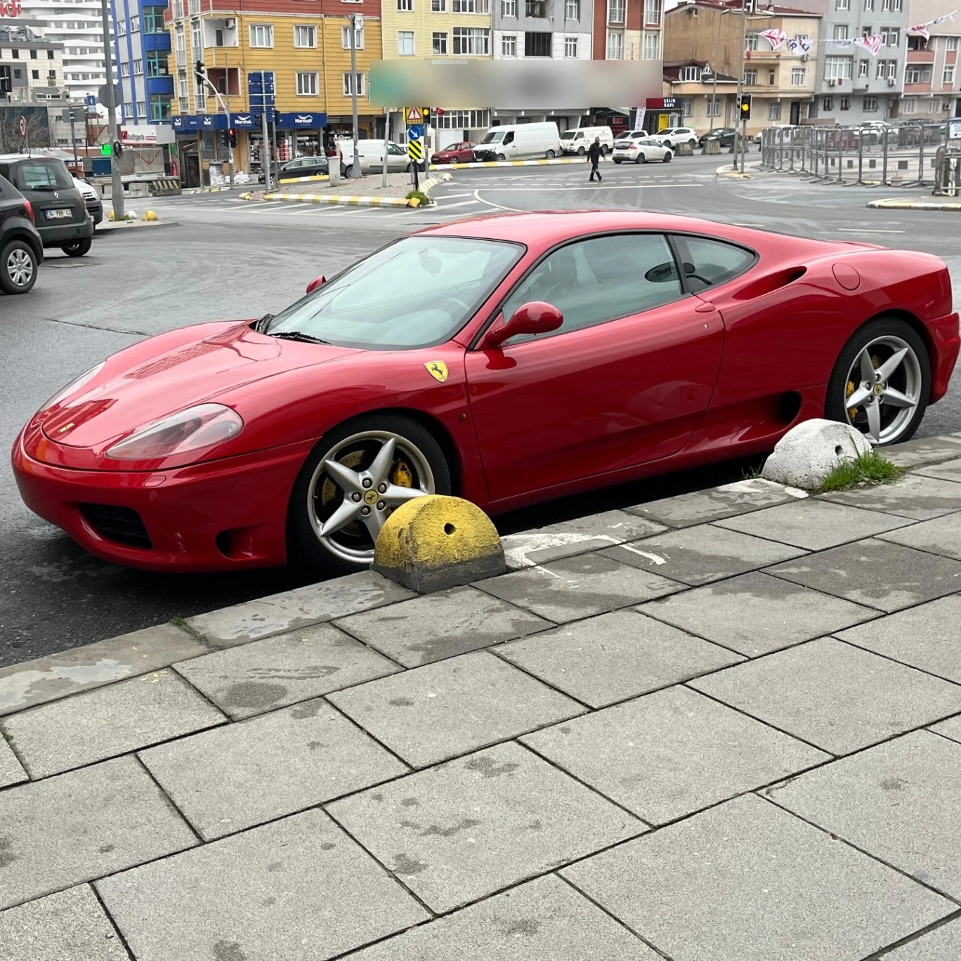 Ferrari 360 Modena spotted in Küçükçekmece, Türkiye