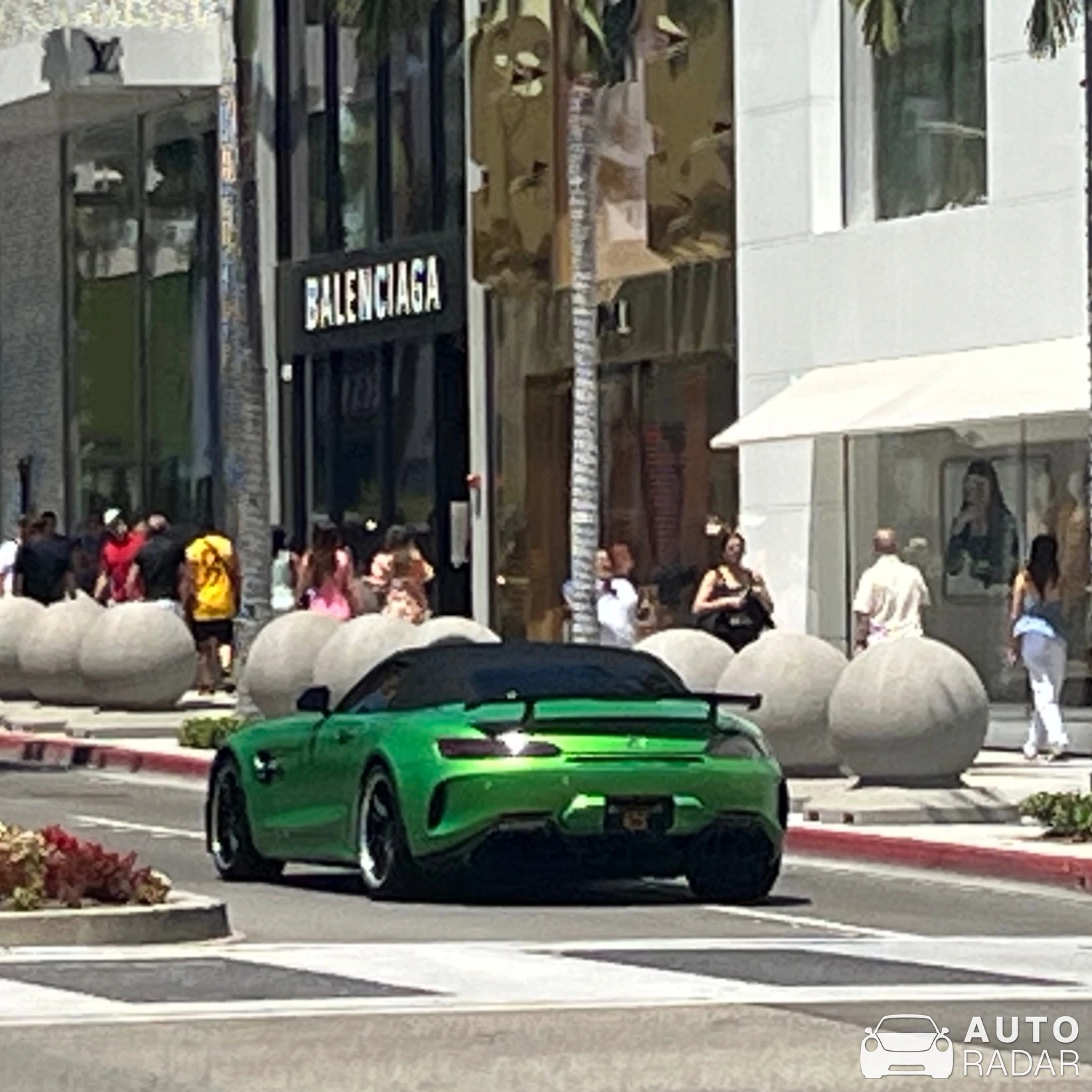 Mercedes-AMG GT R Roadster R190 spotted in Beverly Hills, United States