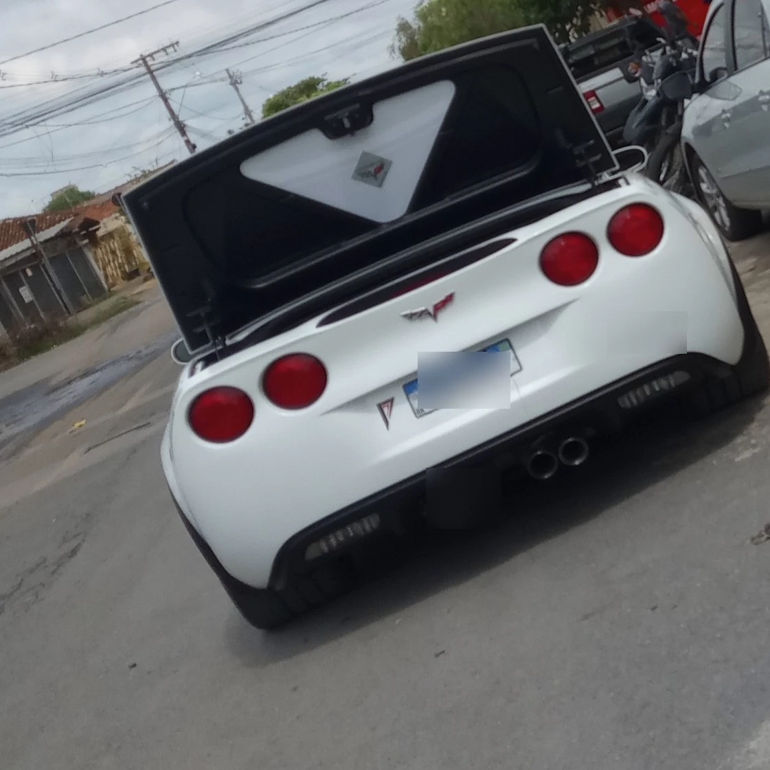 Chevrolet Corvette spotted in Lagoa da Prata, Brazil