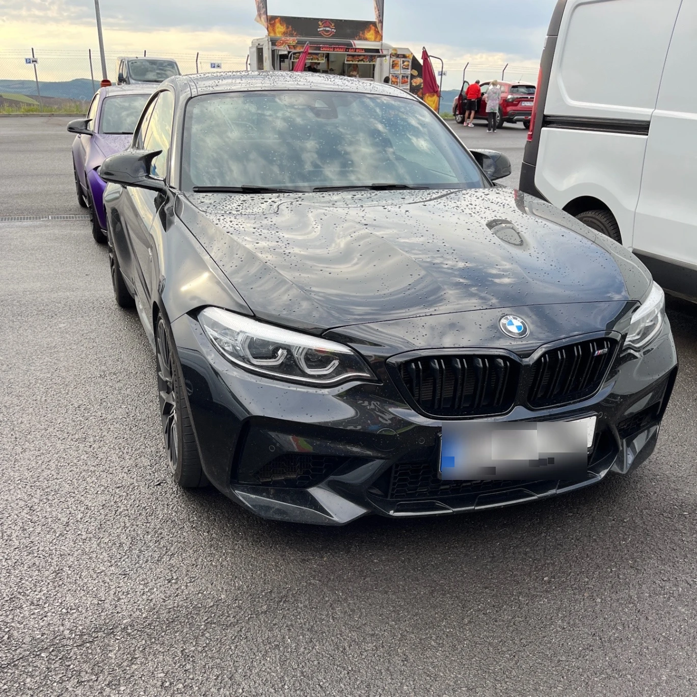 BMW M2 competition spotted in Cerghid, Romania