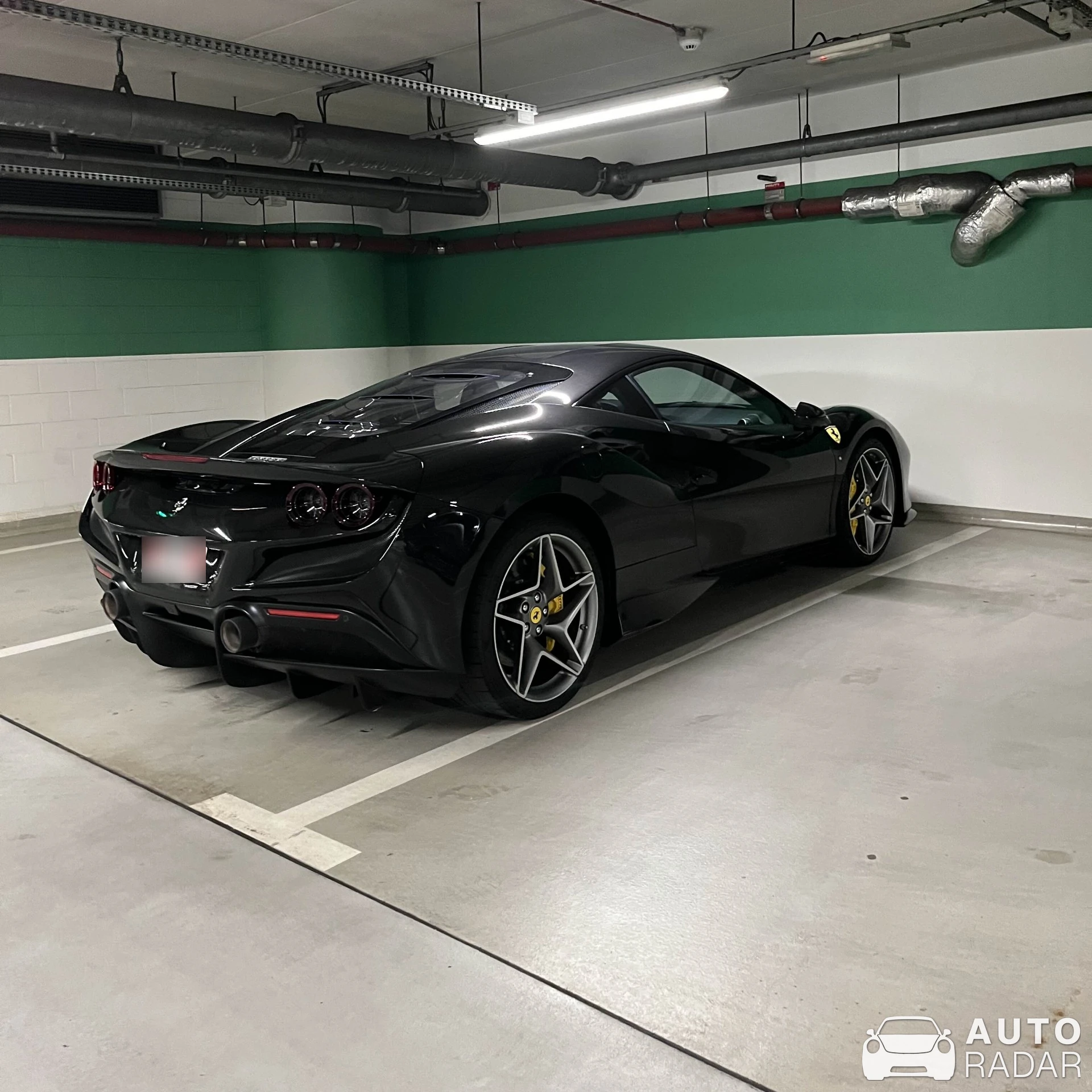 Ferrari F8 Tributo spotted in Warszawa, Poland