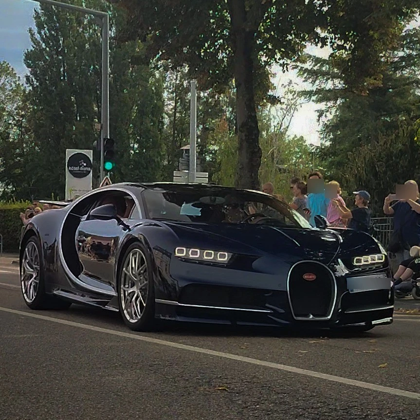Bugatti Chiron spotted in Molsheim, France
